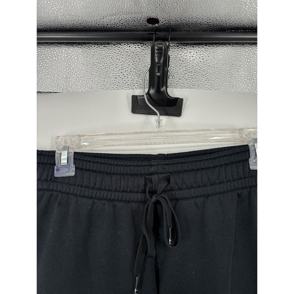 Under Armour Sweatpants Mens Small Semi-Fitted Black Drawstring Logo - Picture 4 of 6